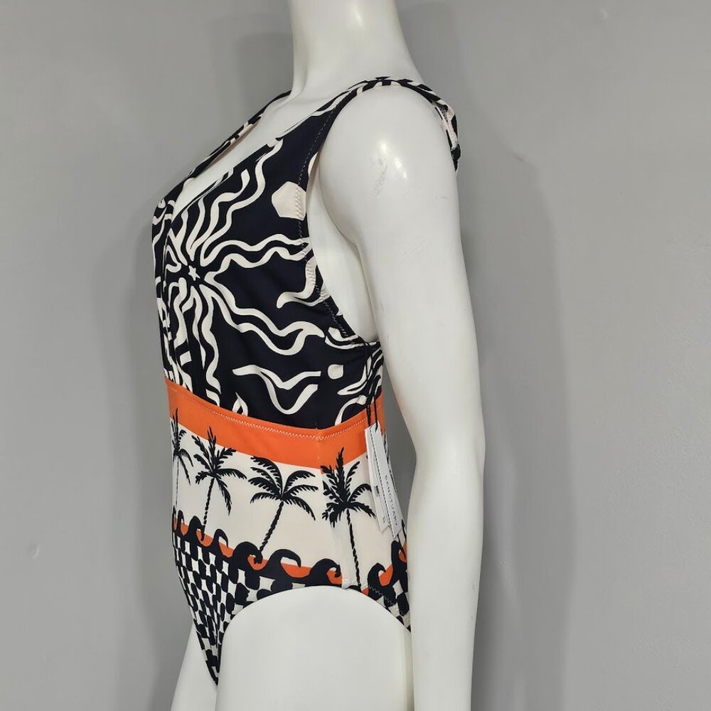Sanctuary Beach Conversations Plunge Mio One-Piece Swimsuit - Picture 3 of 10